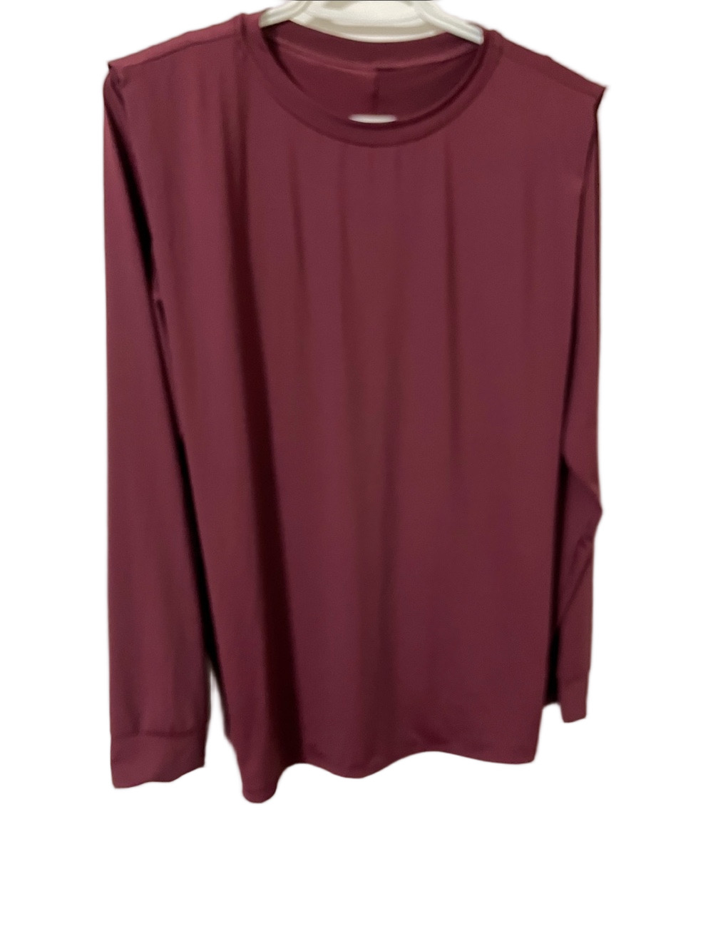 Nwt’s HALARA Burgundy Long Sleeve Athleisure Top Size Medium